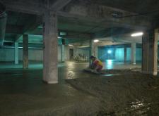 Parking podziemny - Beton powierzchniowo utwardzony