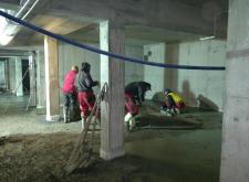 Parking podziemny - Beton powierzchniowo utwardzony